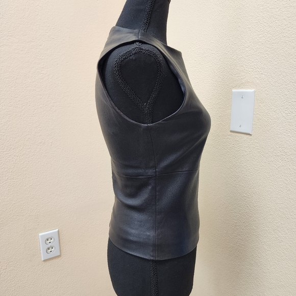The Row Leather Vest Top - Picture 5 of 12